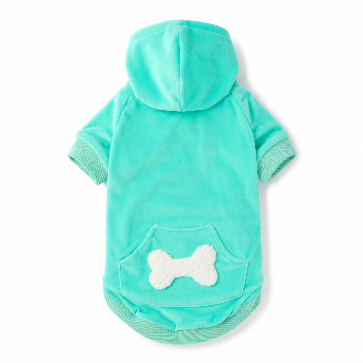 Sudadera mini verde