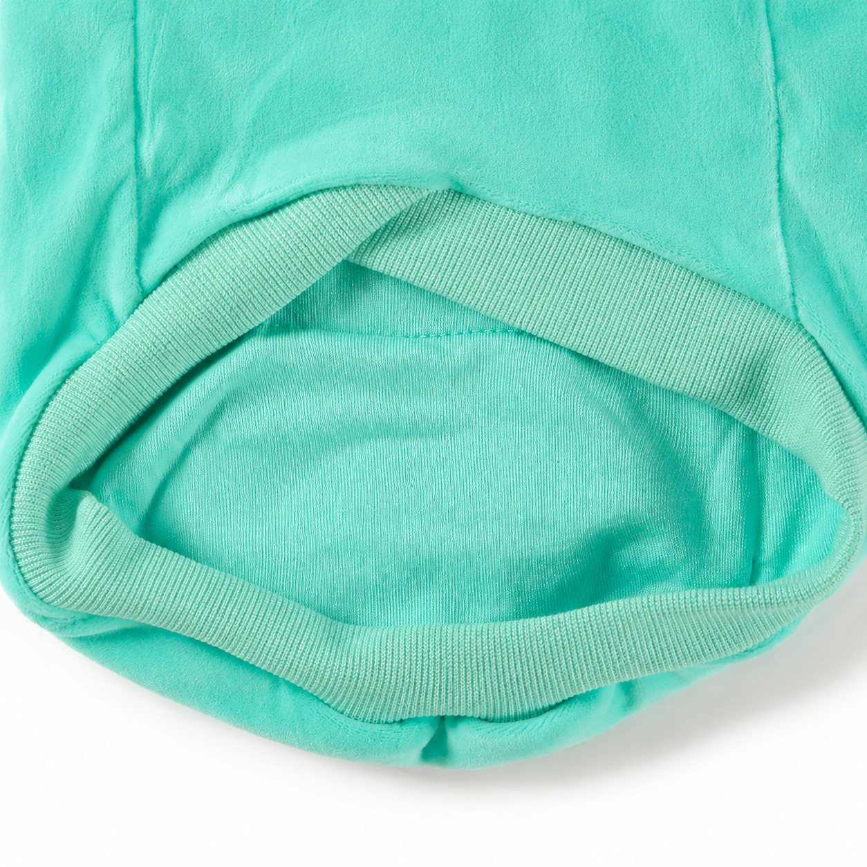 Sudadera mini verde