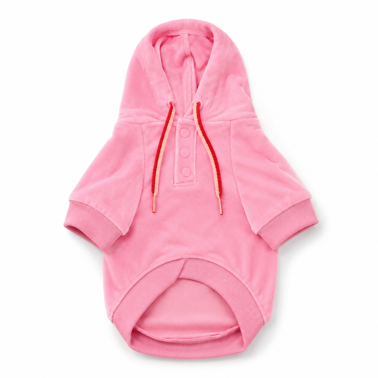 Sudadera mini rosa