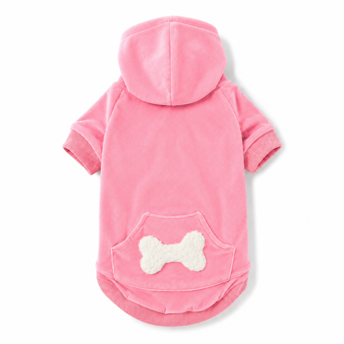Sudadera mini rosa