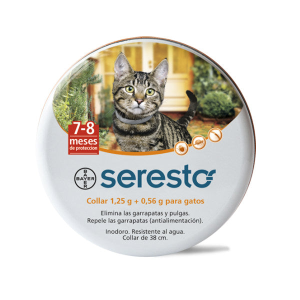 Collar antiparasitario Seresto Bayer para gatos