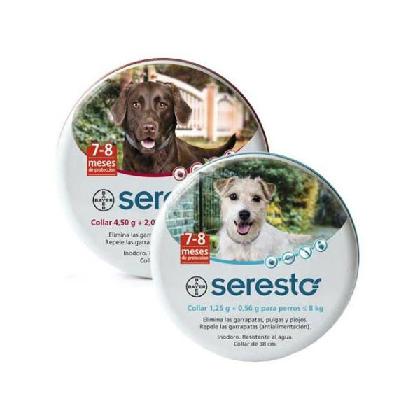 Collar antiparasitario Seresto Bayer