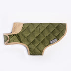 Quilted Dog Coat Blue - Quilted dog coat