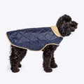 Quilted Dog Coat Blue - Quilted dog coat