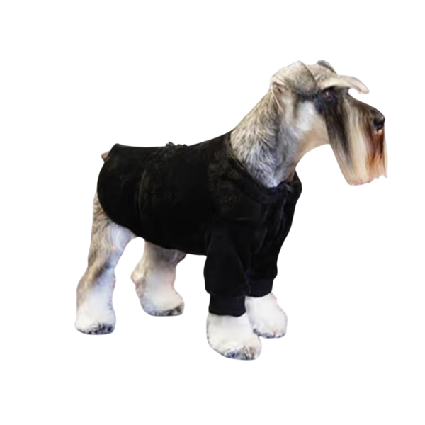 Jersey Polar Runner para Perros Negro