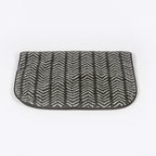 Sherpa Fleece Charcoal Arrows Blanket Danish