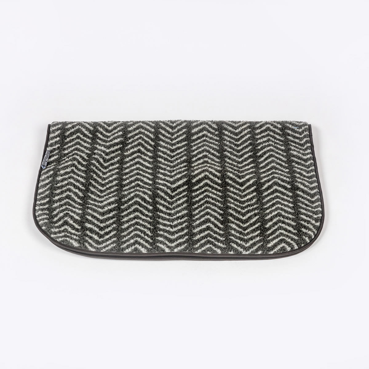 Manta Sherpa Fleece Charcoal Arrows Blanket  Danish