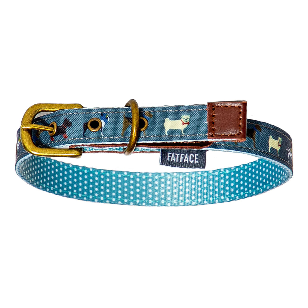 FatFace Marching Dogs Collar Danish
