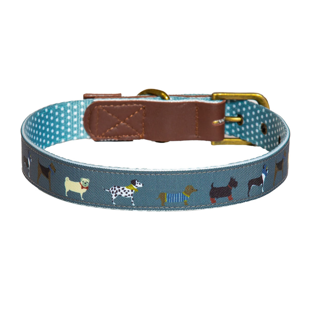 FatFace Marching Dogs Collar Danish