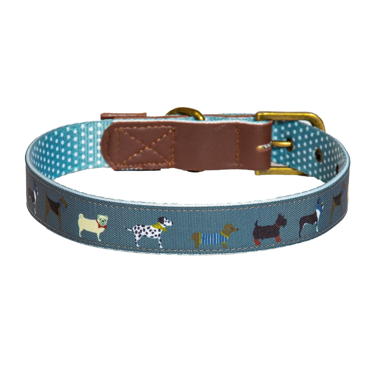 FatFace Marching Dogs Collar Danish