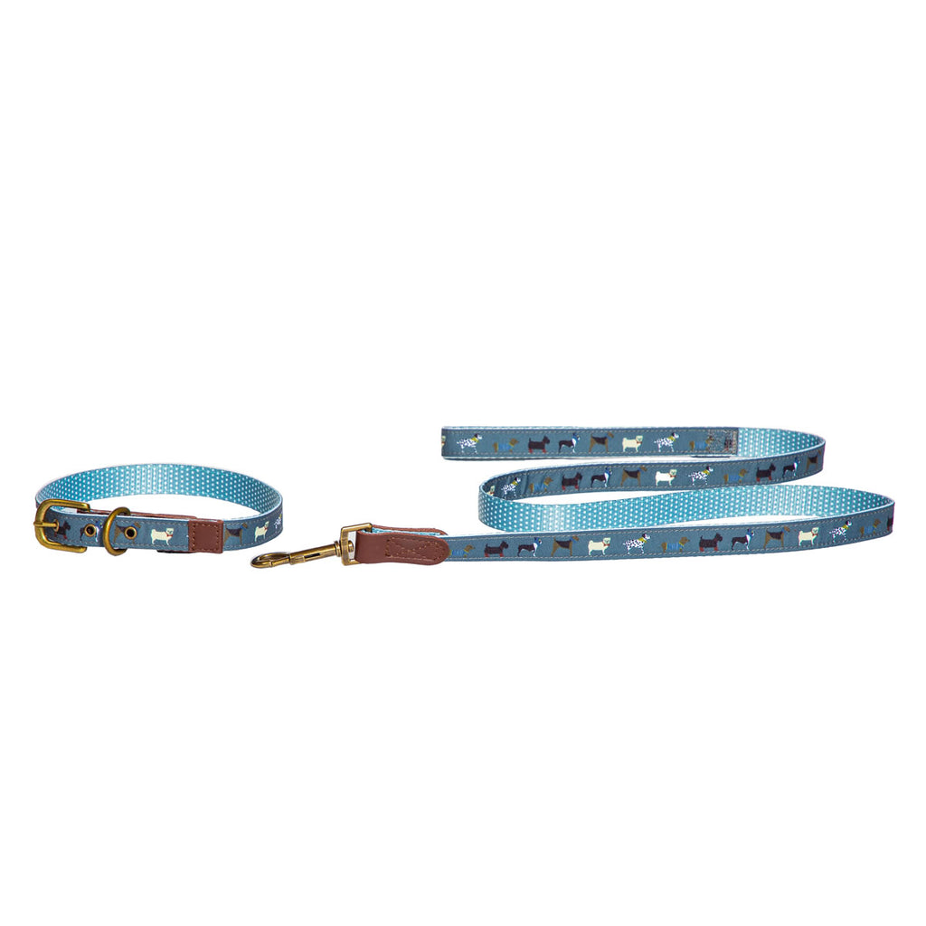 FatFace Marching Dogs Leash Danish