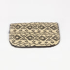 Manta Sherpa Fleece Neutral Geo Blanket Danish