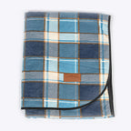 FatFace Check Fleece Blanket