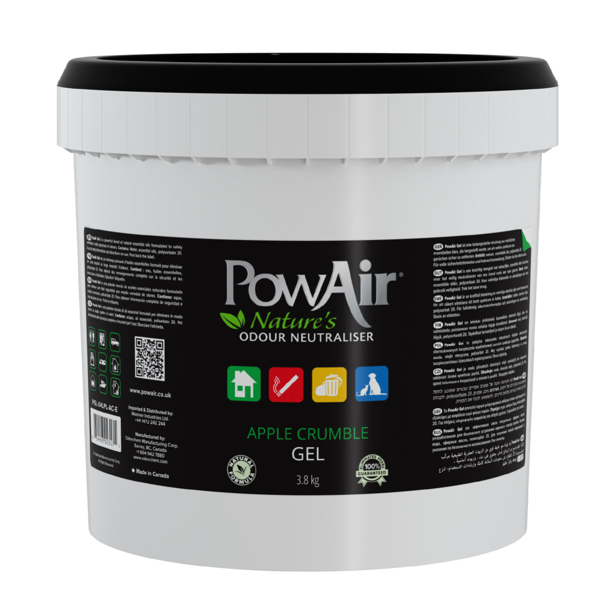 Neutralizador de Olores PowAir Gel