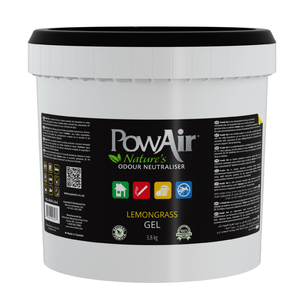 Neutralizador de Olores PowAir Gel