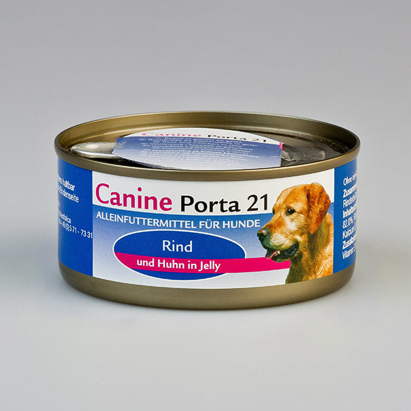 Ternera y Pollo en gelatina Canine Porta 21