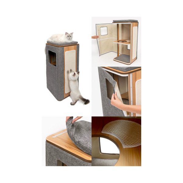 Mueble rascador Vesper Cubo