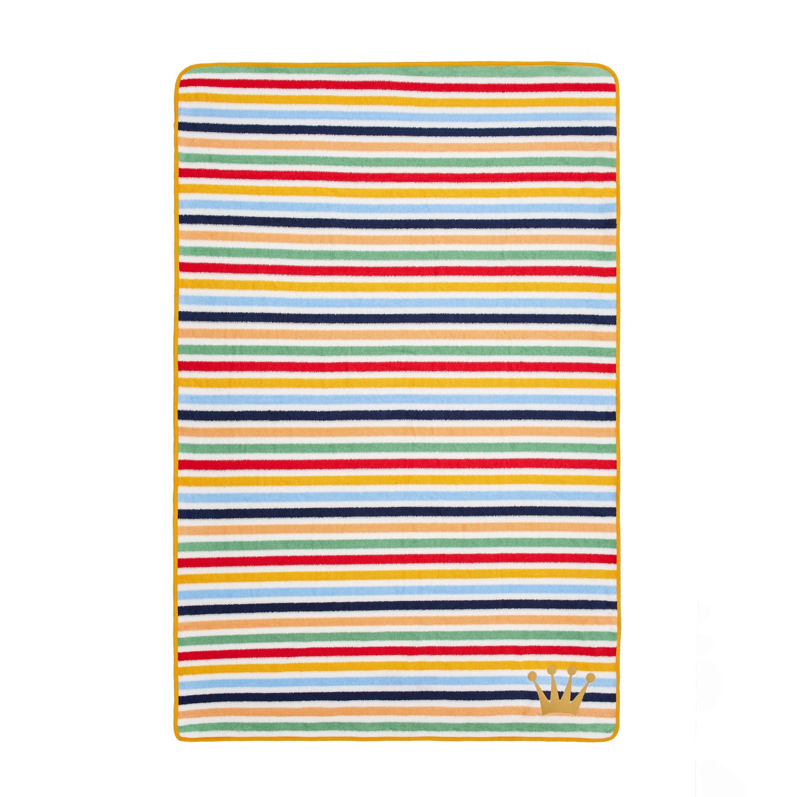 THE PAINTER WIFE X ARISTOPET Multicolor Striped Towel
