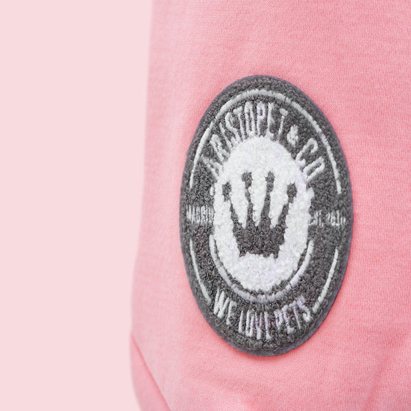 Sudadera hoodie Augusto pink Aristopet