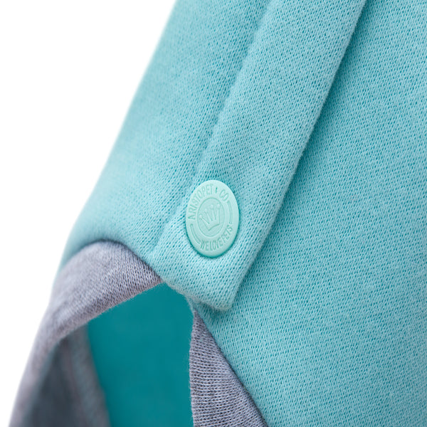 Sudadera hoodie Augusto aqua Aristopet