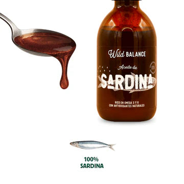 Aceite natural de sardina