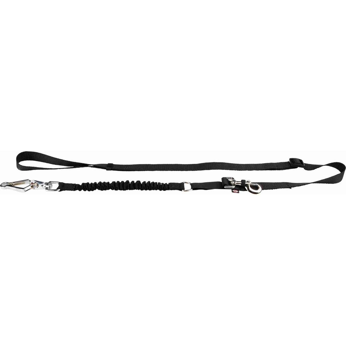 Ramal Bicicleta Footing, 1.00-2.00 m, 25 mm, Negro Trixie