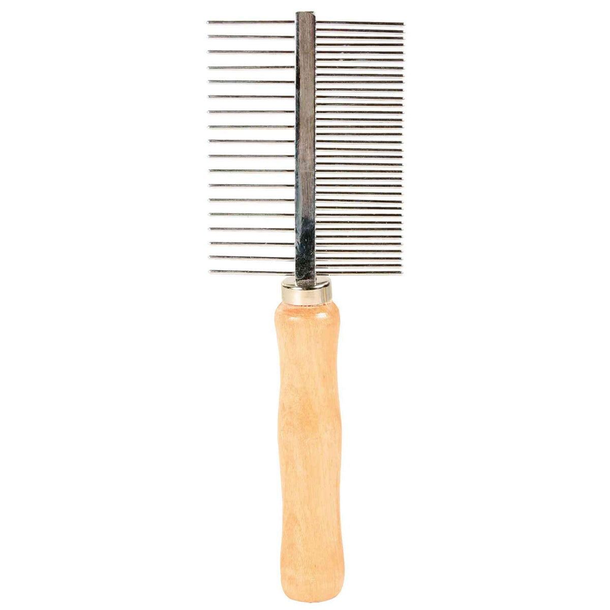 Comb, double-sided, fine and coarse, 17 cm