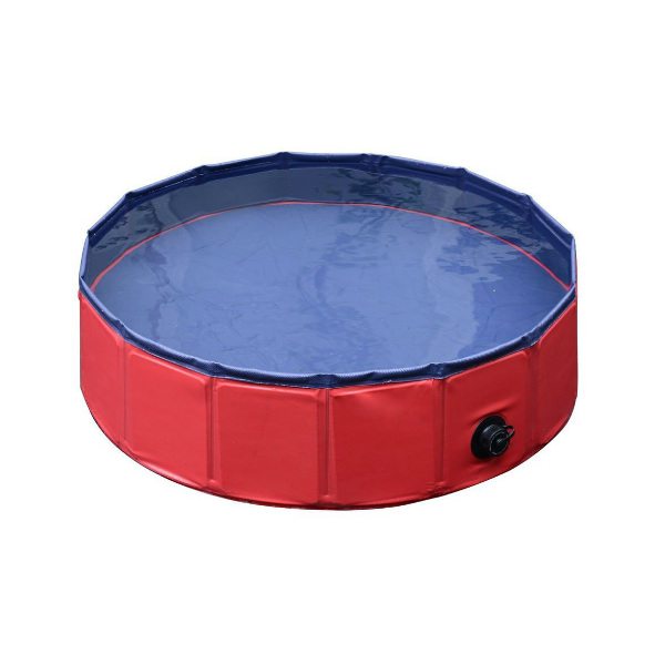 Doggy Pool Piscina Azul/Rojo