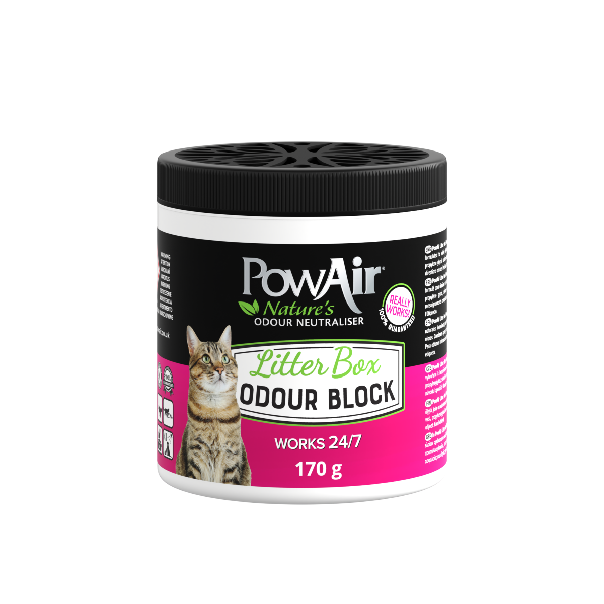 Cat Litter Box Odor Block PowAir