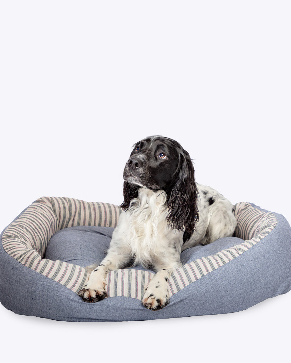 Rustic Stripes  Snuggle Bed  Danish