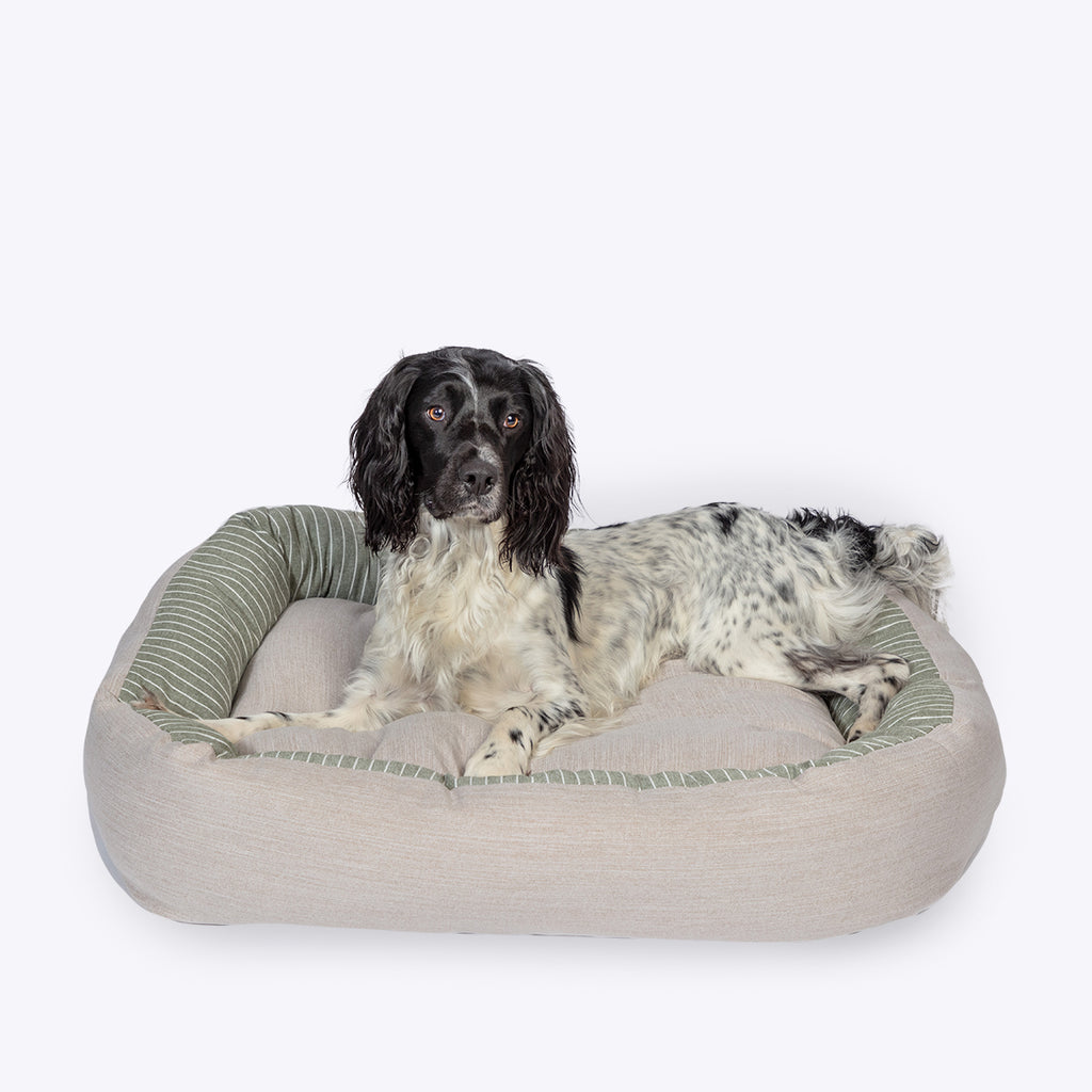 Rustic Stripes  Snuggle Bed  Danish