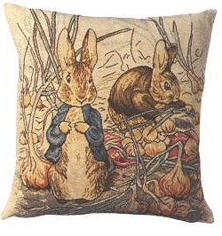 Cojín Peter Rabbit &amp; Onions by B. Potter