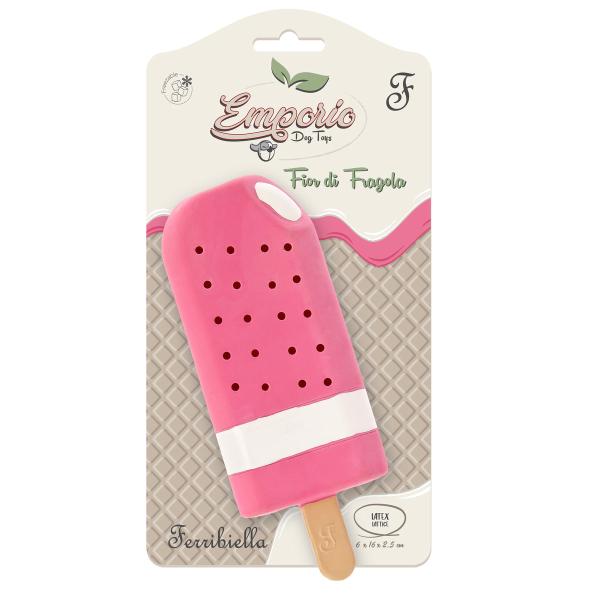 Juguete refrigerante Fior Di Fragola