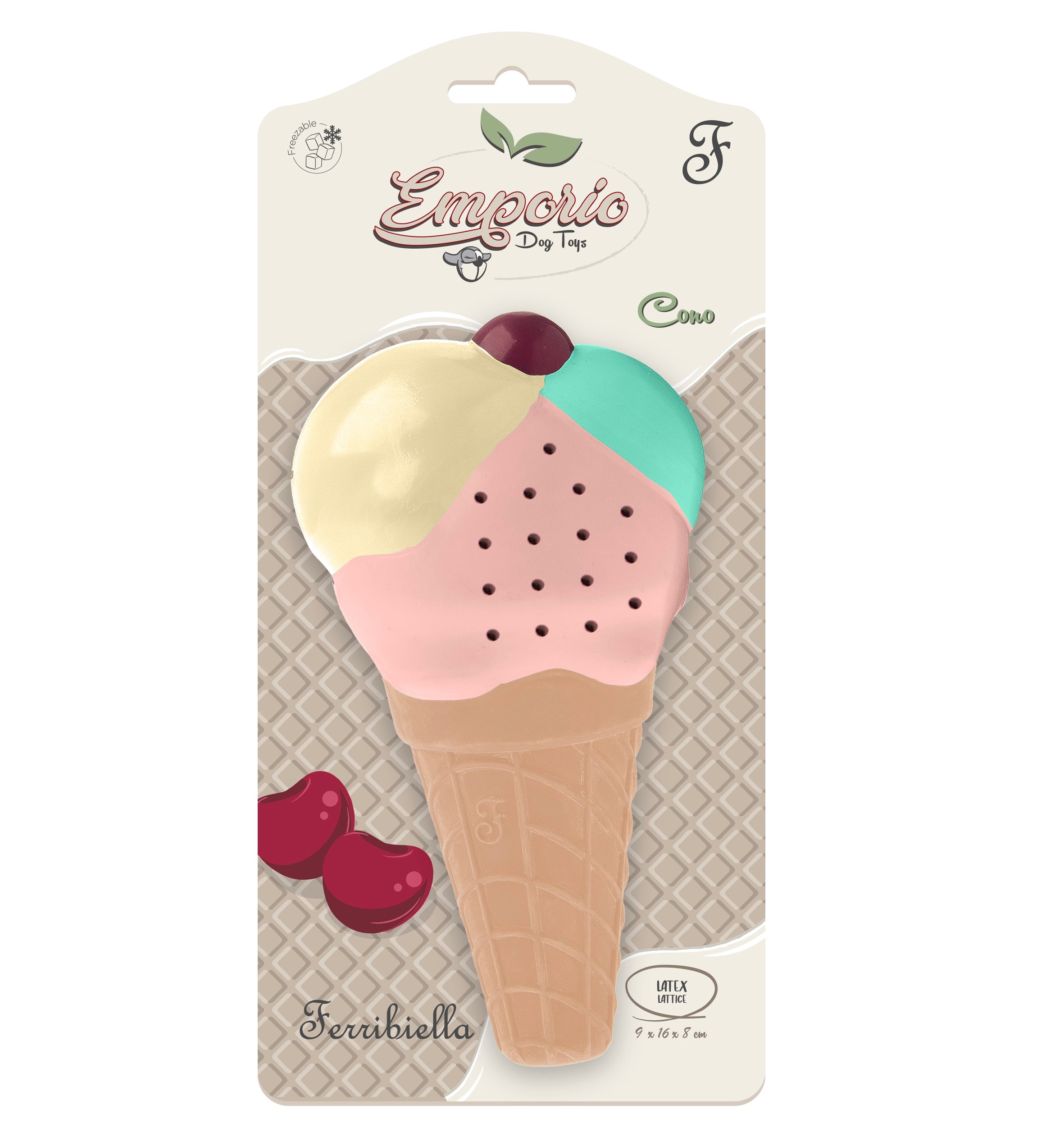 Juguete refrigerante Cono