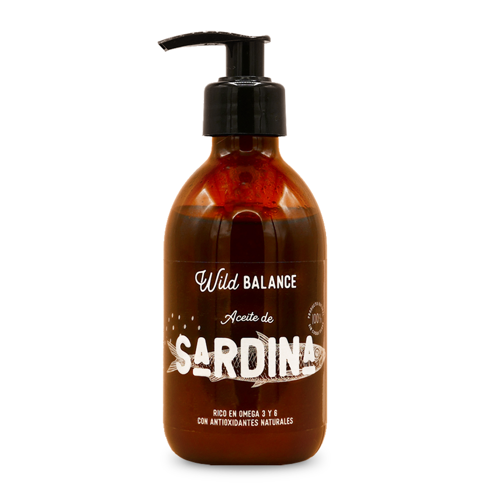 Aceite natural de sardina