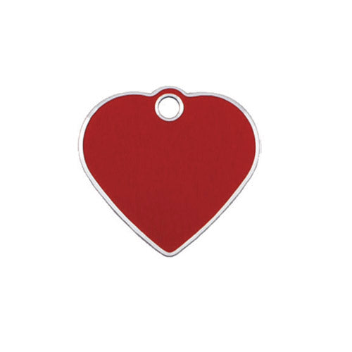 Placa Identificativa para Perro Corazón