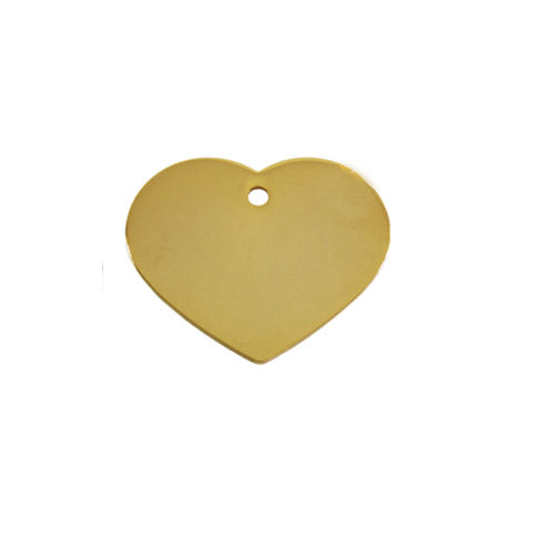 Placa Identificativa para Perro Corazón