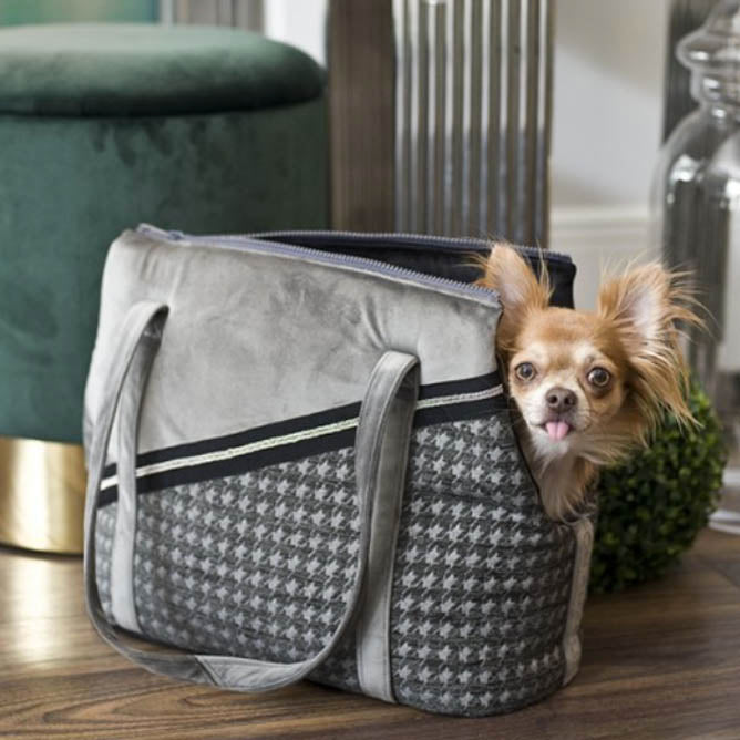 Bolso para Perro Prestige Gris Oh Charlie