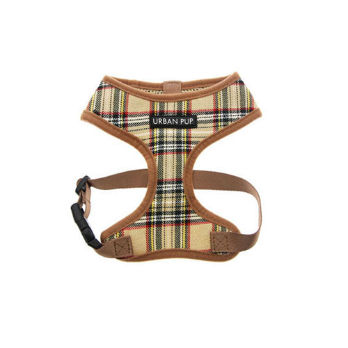 Arnés para Perro Brown Tartan Harness