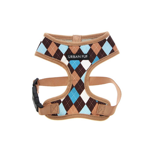 Arnés para Perro Brown Argyle Urban Pup