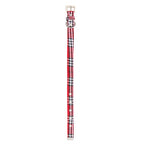 Collar para Perro con Correa Red Tartan Urban Pup