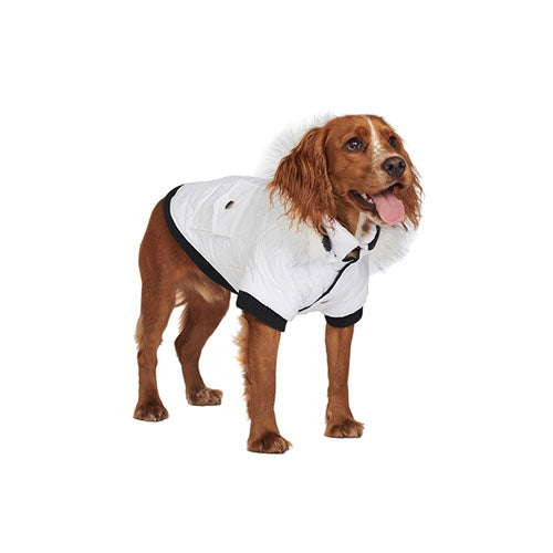 Abrigo para Perro Snow White Parka