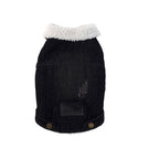 Chaqueta para Perro Rebel Black Jacket FuzzYard