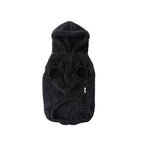 Sudadera para Perro Teddy Negra Fuzzyard