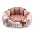 Glamour Pink Dog Bed Oh Charlie