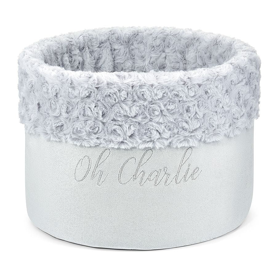 Cesta de Juguete Gris Oh Charlie