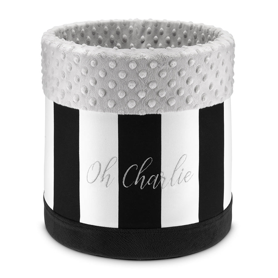Cesta de juguete Lisboa Oh Charlie Negro