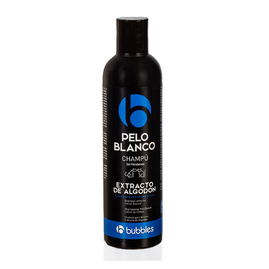 Champú Pelo Blanco Algodón Bubbles 250ml