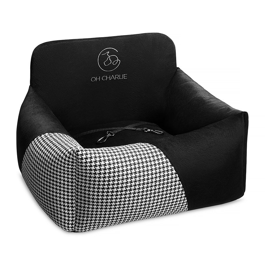 Cuccia per auto Finessa Modern Oh Charlie Nero