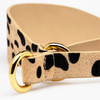 Collar Martingale Leopardo Cuero